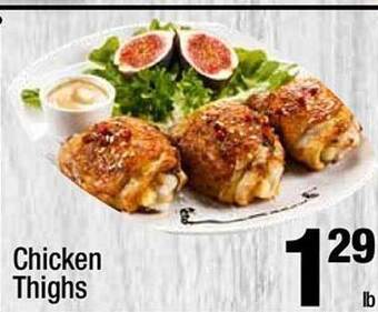 Super King Markets Chicken thighs offer