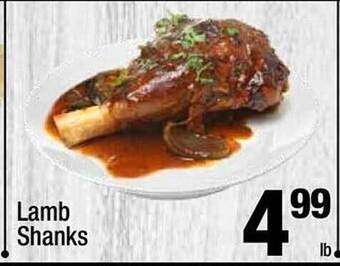 Super King Markets Lamb shanks offer