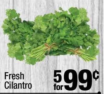 Super King Markets Fresh cilantro offer