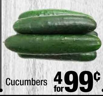 Super King Markets Cucumbers offer