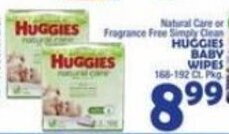 Bravo Supermarkets Huggies Baby Wipes offer