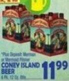 Bravo Supermarkets Coney Island Beer offer