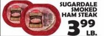 Bravo Supermarkets Sugardale Smoked Ham Steak offer