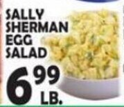 Bravo Supermarkets Sally Sherman Egg Salad offer