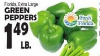 Bravo Supermarkets Green Peppers offer