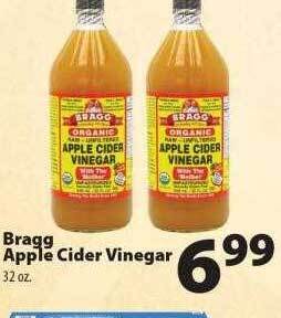 Times Supermarkets Bragg apple cider vinegar offer