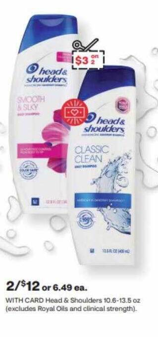 CVS Head & shoulders offer