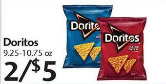 Sunset Foods Doritos 9.25-10.75 Oz offer