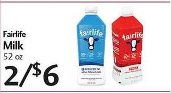 Sunset Foods Fairlife Milk 52 Oz offer