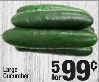 Super King Markets Large Cucumber offer