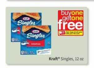 Harris Teeter Kraft singles offer