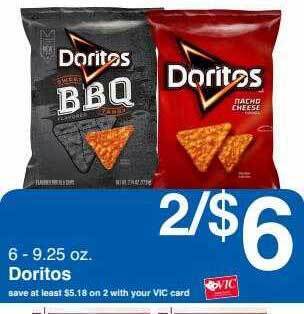 Harris Teeter Doritos offer