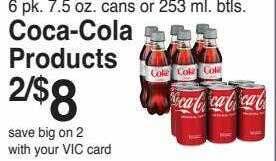 Harris Teeter Coca-cola products offer