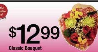 Jons International Classic bouquet offer