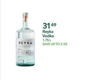 Publix Reyka vodka offer