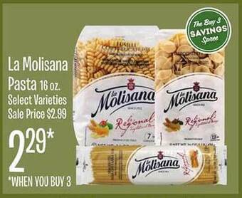 Jewel-Osco La molisana pasta offer
