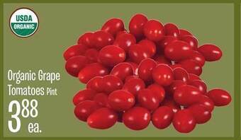 Jewel-Osco Organic grape tomatoes pint offer