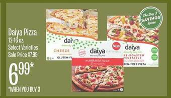 Jewel-Osco Daiya pizza offer