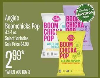 Jewel-Osco Angie's boomchicka pop offer