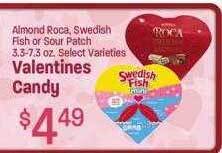 Maceys Valentines candy offer