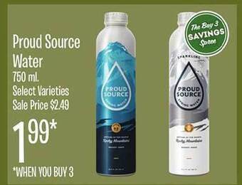 Jewel-Osco Proud source water offer
