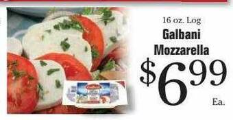 Morton Williams Galbani mozzarella offer