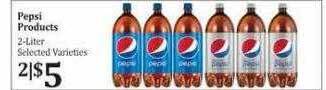 Rosauers Pepsi products offer