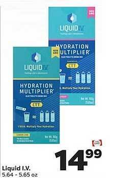 Weis Markets Liquid i.v. offer