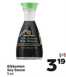 Weis Markets Kikkoman soy sauce offer