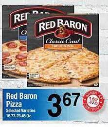 Red baron pizza