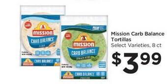 Food 4 Less Mission carb balance tortillas offer