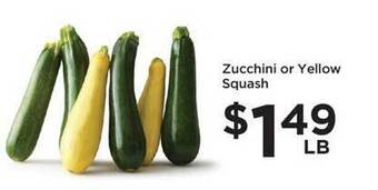 Food 4 Less Zucchini or yellow squash offer