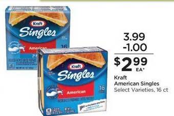Food 4 Less Kraft american singles offer