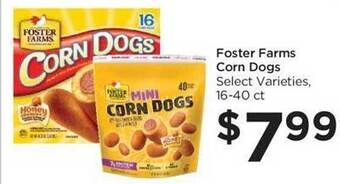 Food 4 Less Foster farms corn dogs offer