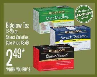 Jewel-Osco Bigelow tea offer