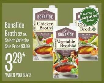 Jewel-Osco Bonafide broth offer