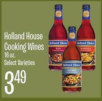 Jewel-Osco Holland house cooking wines offer