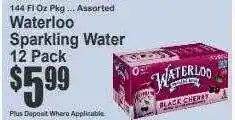 Key Food Waterloo sparkling water offer