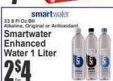 Key Food Smartwater enhanced water offer
