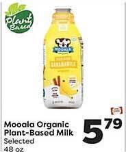 Weis Markets Mooala organic plant-based milk offer