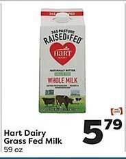 Weis Markets Hart dairy grass fed milk offer