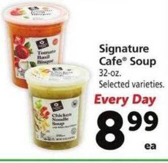 Safeway Signature cafe soup offer