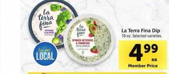 Safeway La terra fina dip offer