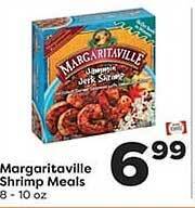 Weis Markets Margaritaville shrimp meals offer