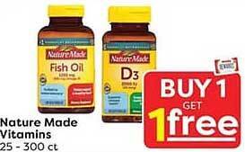 Weis Markets Nature made vitamins offer