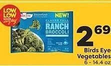Weis Markets Birds eye vegetables offer