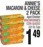Bravo Supermarkets Annie's macaroni & cheese offer
