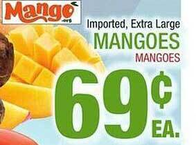 Bravo Supermarkets Mangoes offer