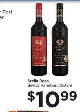 Food 4 Less Stella rosa offer