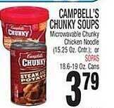 Bravo Supermarkets Campbell's chunky soups offer